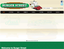 Tablet Screenshot of burgerstreet.com